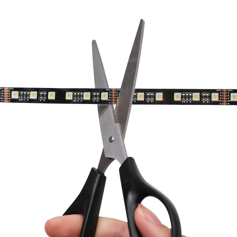 72LEDs/m RGBWW LED Light Strip DC24V 12mm Color Changing Tape 16.4ft 72LEDs/m RGBWW LED Light Strip DC24V 12mm Color Changing Tape 16.4ft